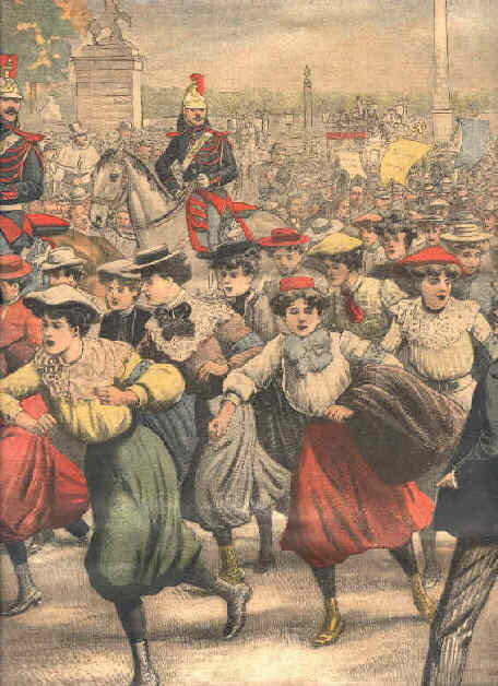 La course des Midinettes - 1903