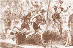 "Pdestrians" vers 1890
